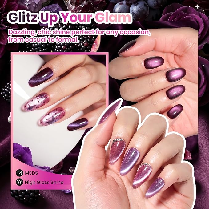 A - Cat Eye | Plum Moonlit