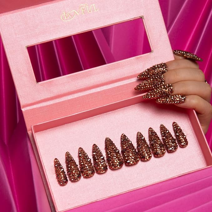 Classic Golden Rhinestone