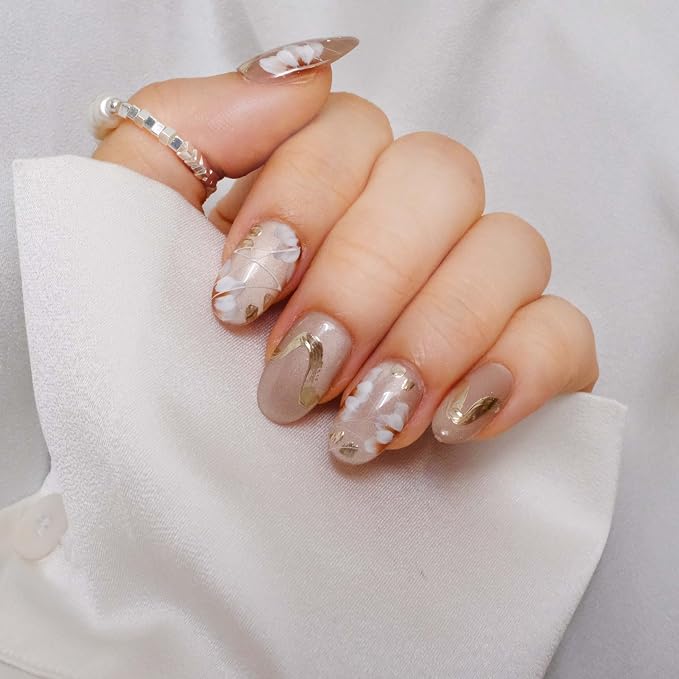 Pink Gold Floral