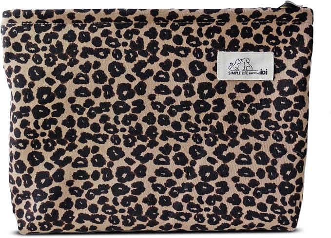LG-Brown Leopard Twill-Large