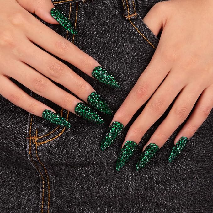 Classic Green Rhinestone