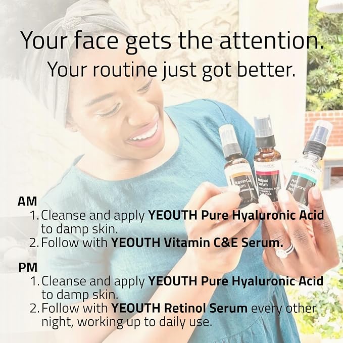 3-pack Retinol, HA, Vit C Pack