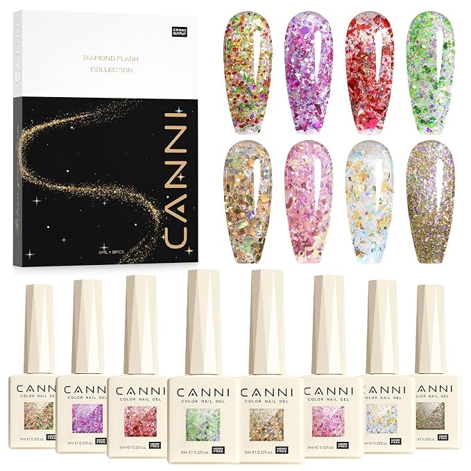 Prism Flash Red Green Purple Glitter Set-Jk