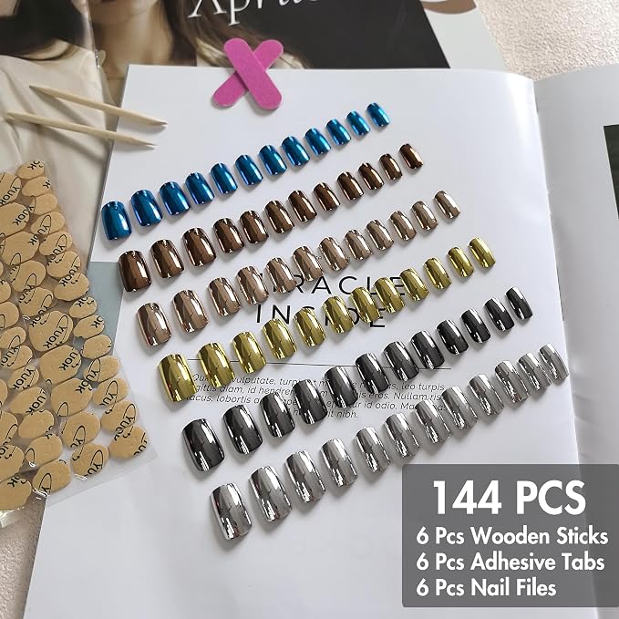 chrome medium short square