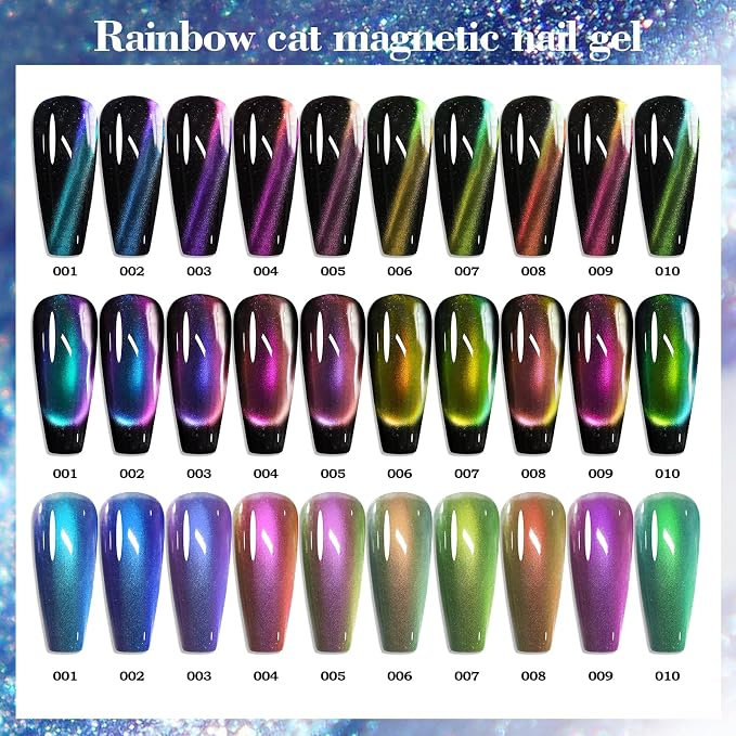 Cat Eye Nail Polish Set