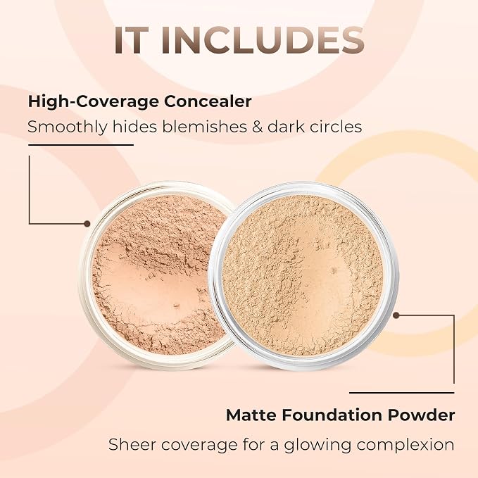Warm Foundation & Light Concealer