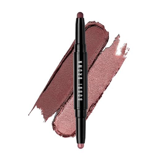 03 Radiant Rose/Brazen (Radiant Rose: A shimmering medium pink, shimmer; Brazen: A blackened cherry,