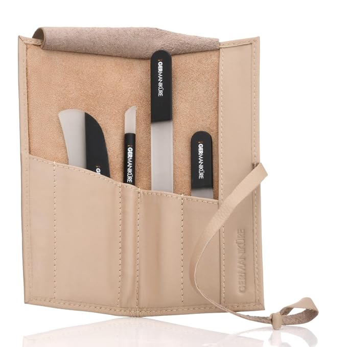 Beige Leather Roll
