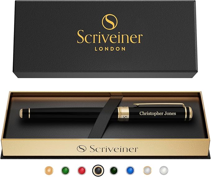 Black with Gold (Personalized)