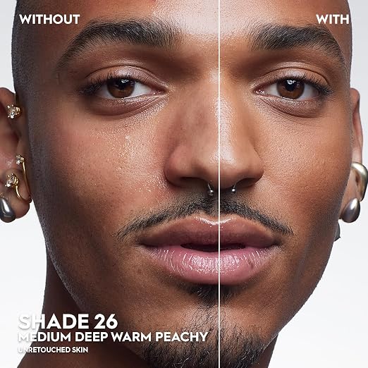 Shade 26 (medium deep warm peachy)