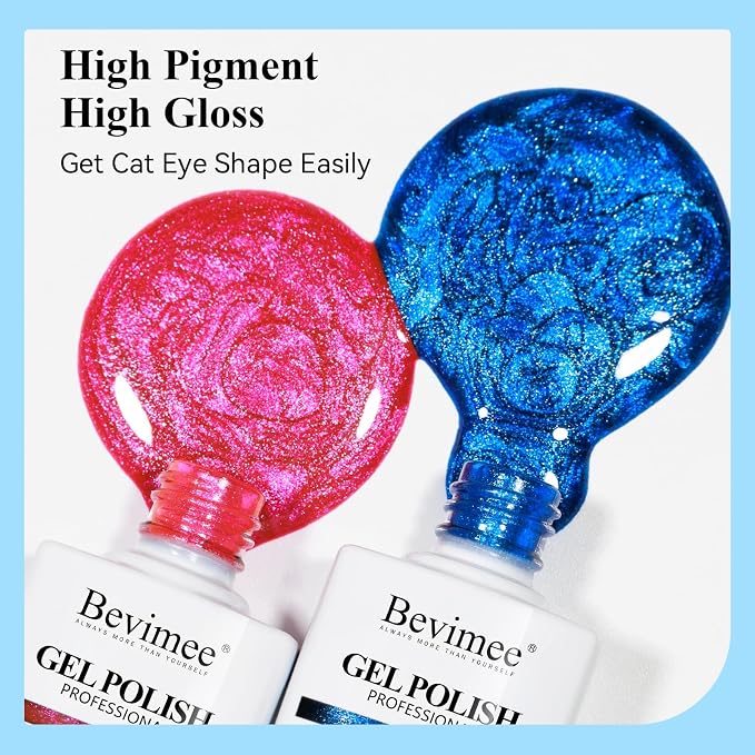 10 Colors-Neon Cat Eye Gel