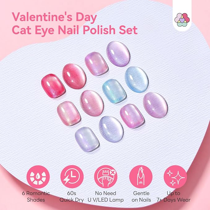 Romantic Pink Cat Eye