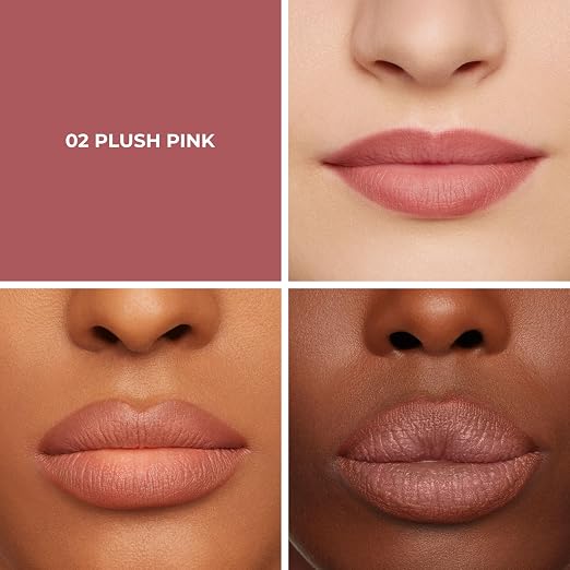 02 Plush Pink - Deep Rosey Brown