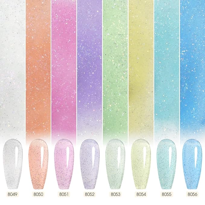 Fairy Silver Pink Blue Glitter Set-Gk