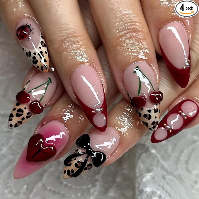Cherry Leopard Glam