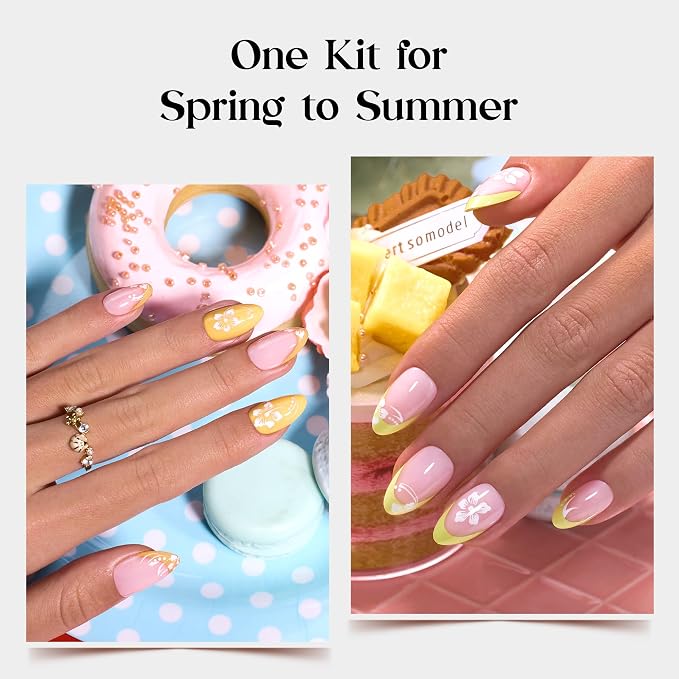 C - Nail Kit | Short Almond | Chromatic Reverie 720PCS