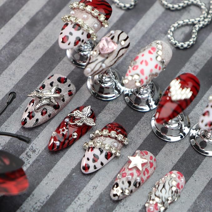 red leopard print