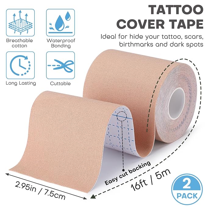 3in - Light Tan