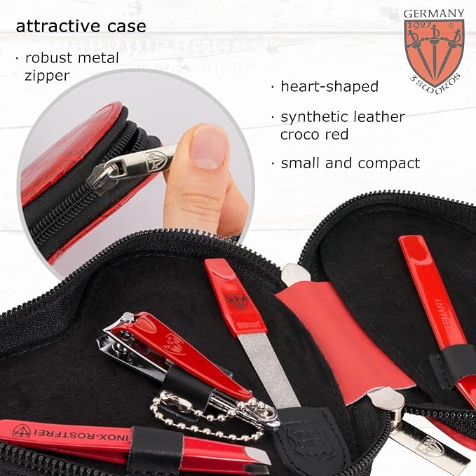 GENUINE LEATHER - RED