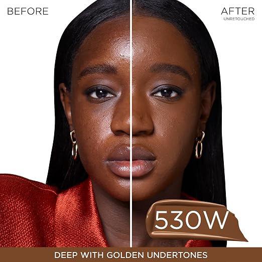 530w: Deep With Golden Undertones