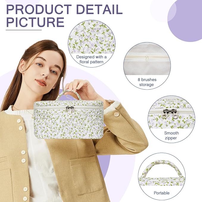 Purple Floral Print