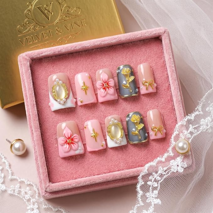 floral&diamond