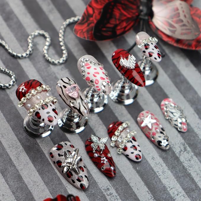 red leopard print