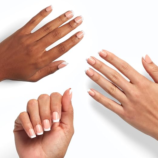 Fluent in French | Nude Pink & White French Tip