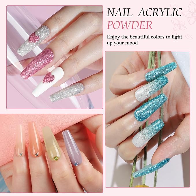 Candy Colors Collection Acrylic Nail Kit