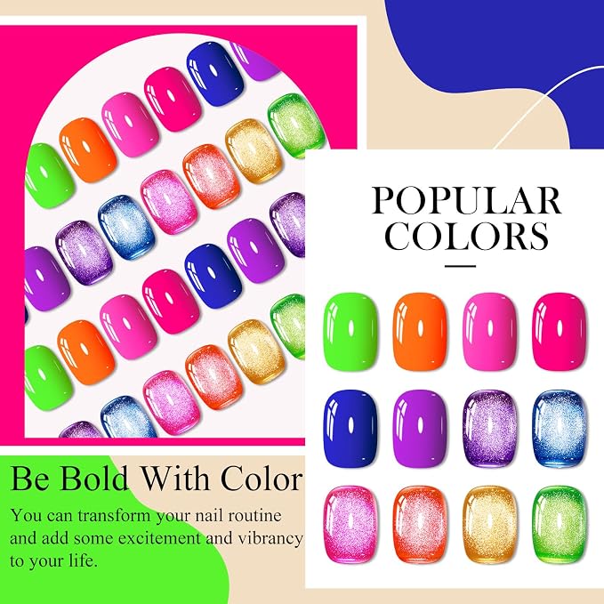 12 Colors Neon Series