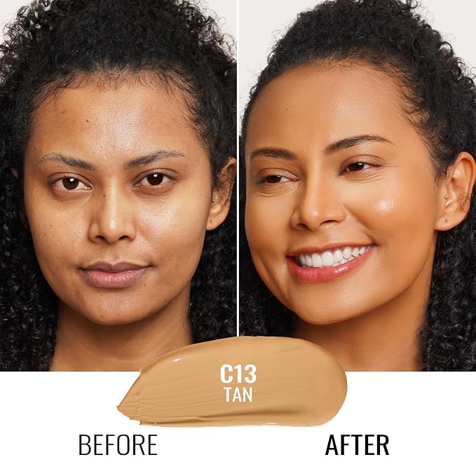 (13) Natural yellow tone for tan skin