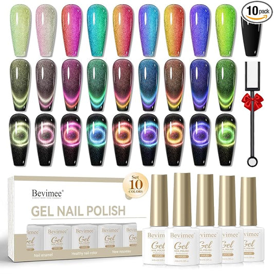 10 Colors-9D Cat Eye Gel