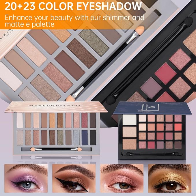 20 Matte Makeup Set