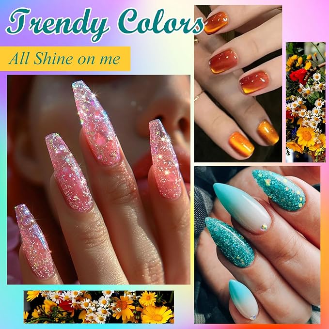 12 Colors Glitter Series