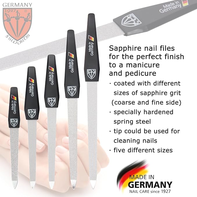 5 Nail Files / 1 Buffer