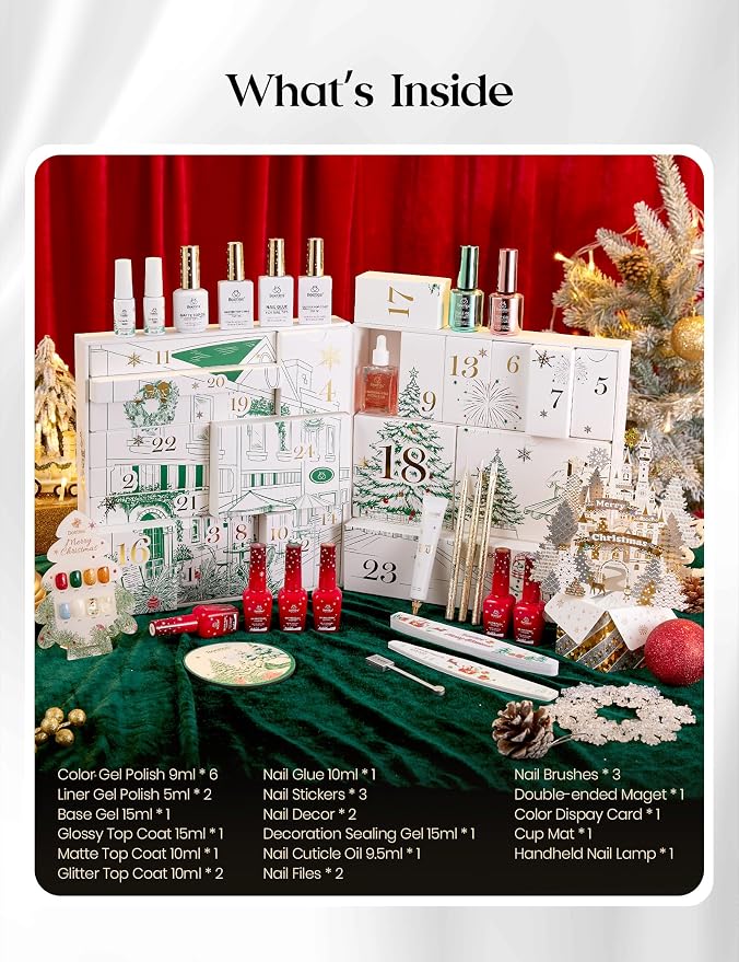 Christmas Gift Box Merry Glitzmas