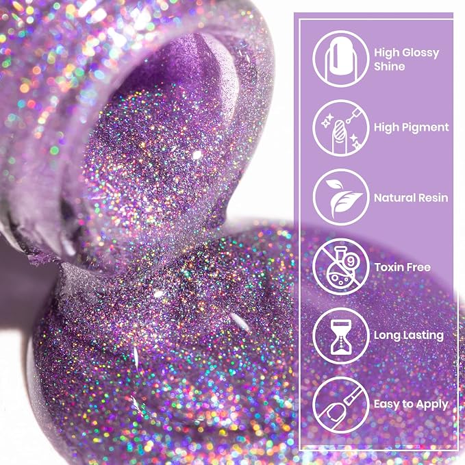 12 Colors Rainbow Cat Eye Gel