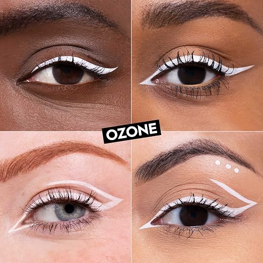 Ozone - Matte White, Felt Tip Eye Liner