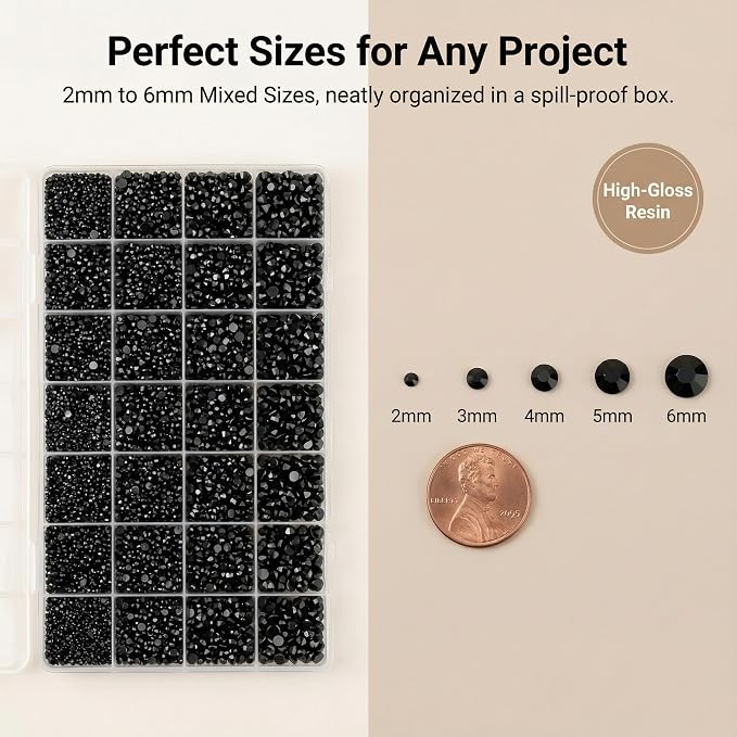 Black 2-6mm