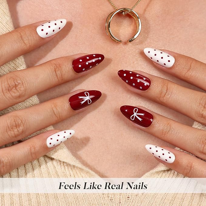 Red & White Twist