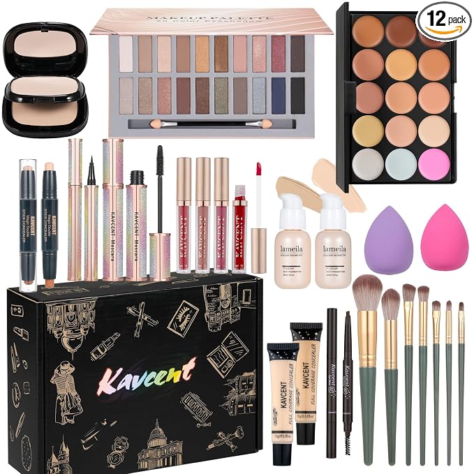 Black Color Makeup Gift Kit