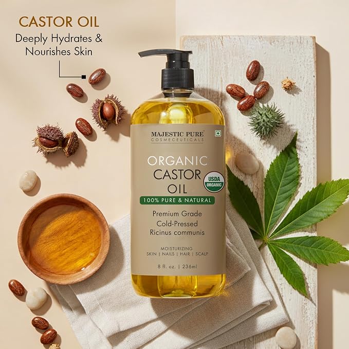 Castor Oil with wraps