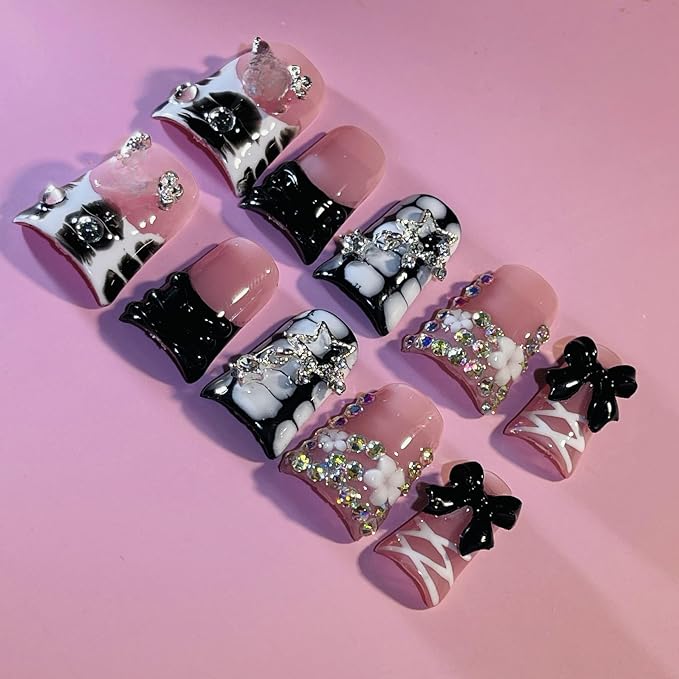 Black Ballet Ribbons