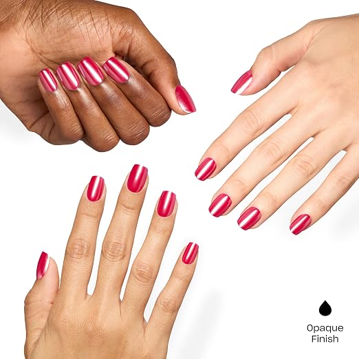 Malaga Glaze | Medium Square Nail Art Effect