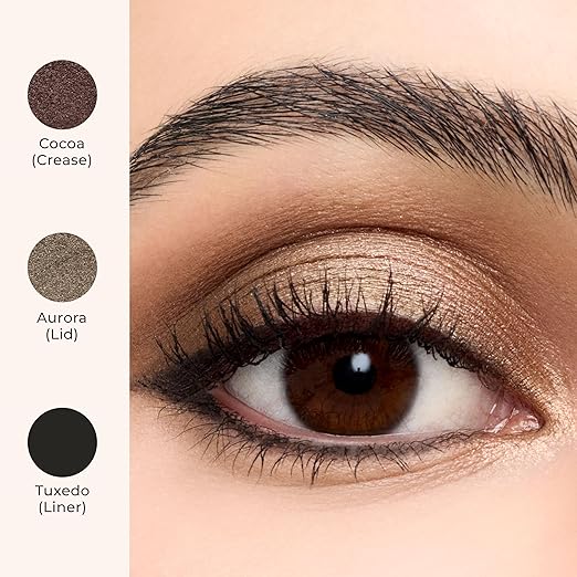 Shimmer Cocoa - Rich walnut brown with hidden pearl