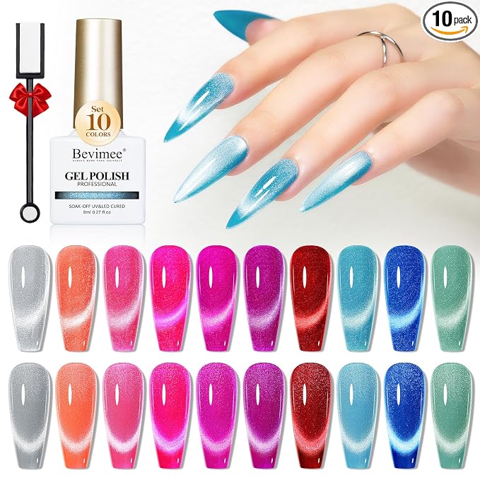 10 Colors-Neon Cat Eye Gel