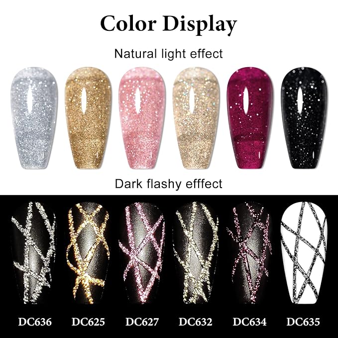 Reflective Glitter Liner Gel