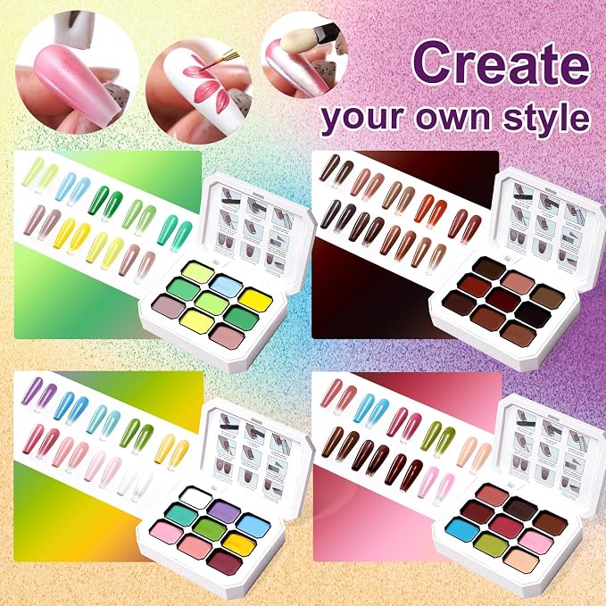 Lullaby Palette&Rainy Day&Canyon Bloom&Lava Chocolate