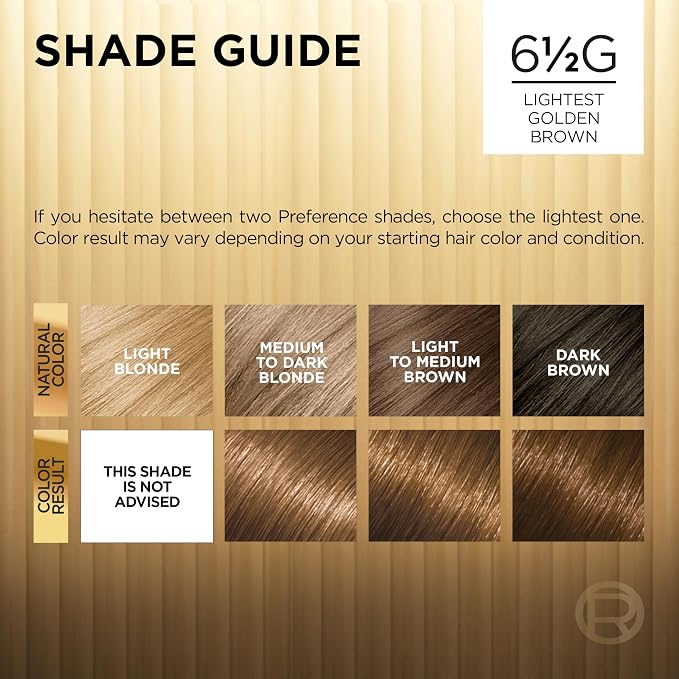 6.5G Lightest Golden Brown