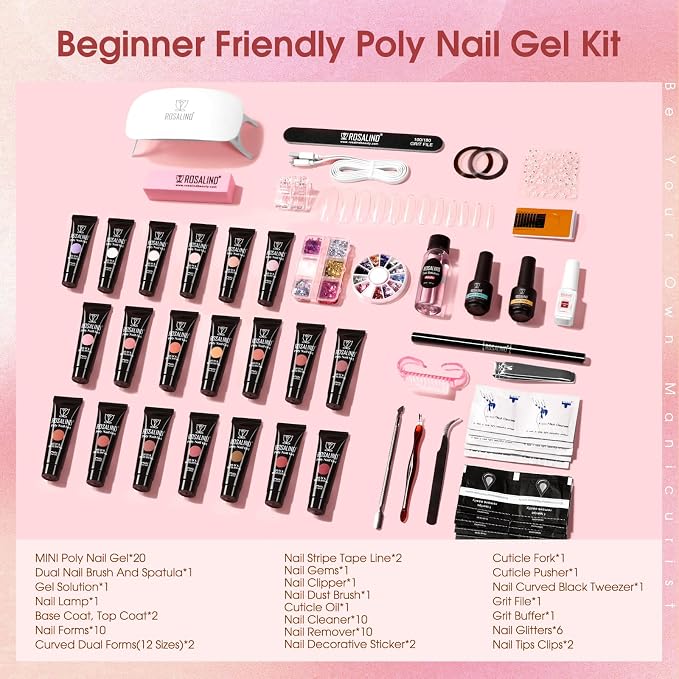 A-20 Color Poly Nail Gel Kit-01
